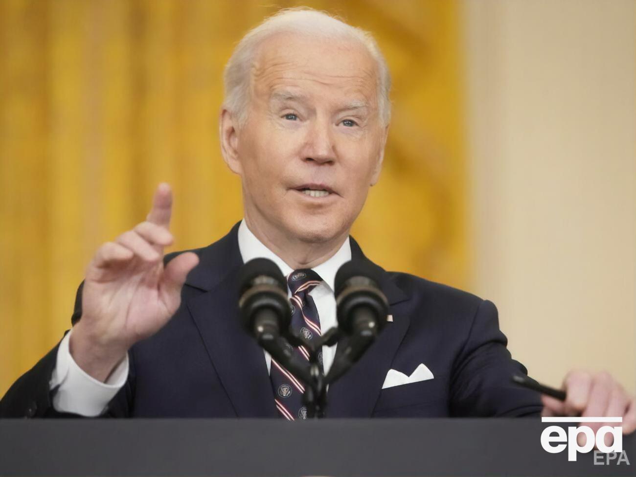 США введуть санкції проти російських еліт, заявив Байден