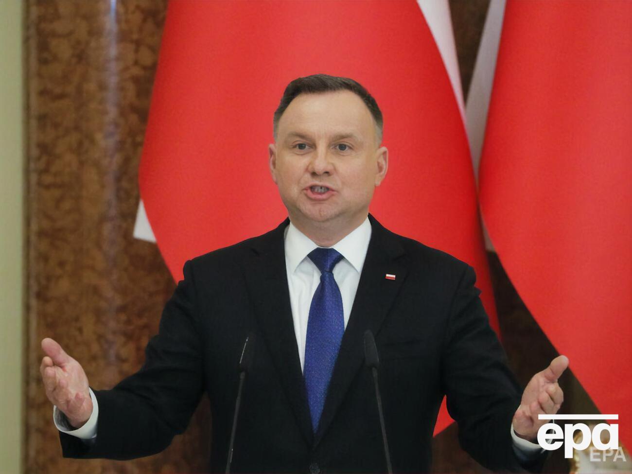 Дуда: Немає сумнівів, що це Росія вже кілька разів була агресором, але ніхто не атакував Росію