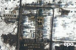 На цьому супутниковому знімку, зробленому 21 лютого, зафіксовано польовий шпиталь, побудований на військовому полігоні неподалік Бєлгорода