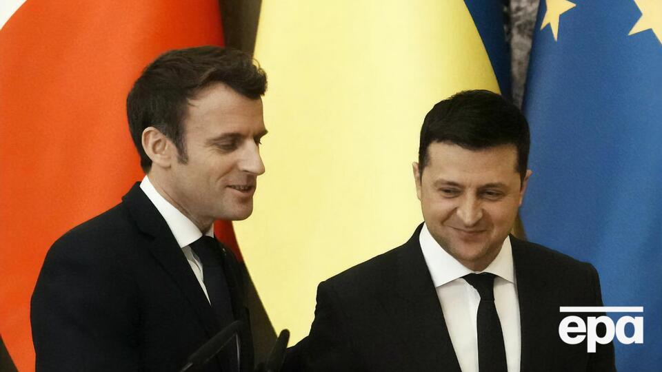 Зеленський: Ціную Францію за те, що залишається з Україною в такі складні часи