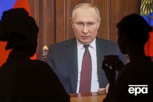 Путин выпустил ночное видеообращение о начале агрессии в отношении Украины