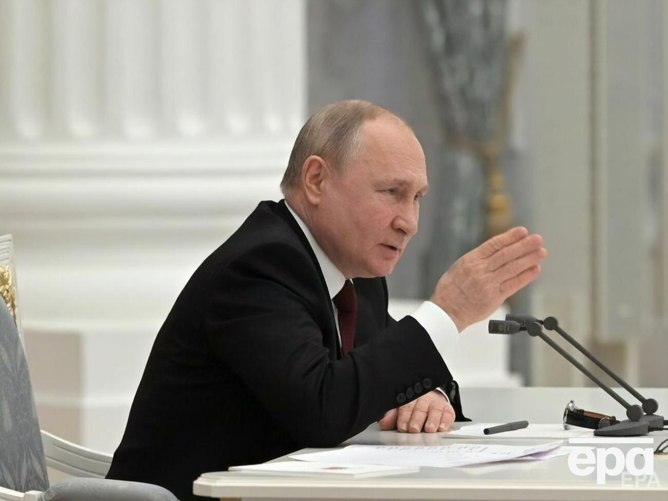 СМИ и эксперты CIT считают, что Путин записал обращение 21 февраля