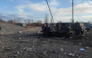 Часть подверглась бомбардировке сегодня утром