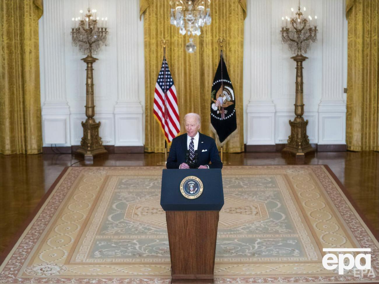 Байден:&nbsp;Мы на стороне смелых людей Украины