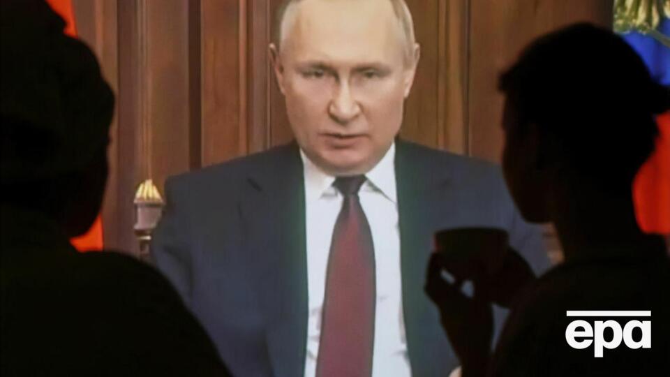 Putin released an overnight video message about the beginning of aggression against Ukraine