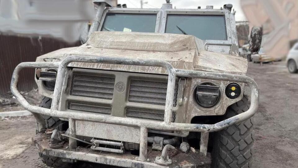 Українські військові захопили техніку російських окупантів