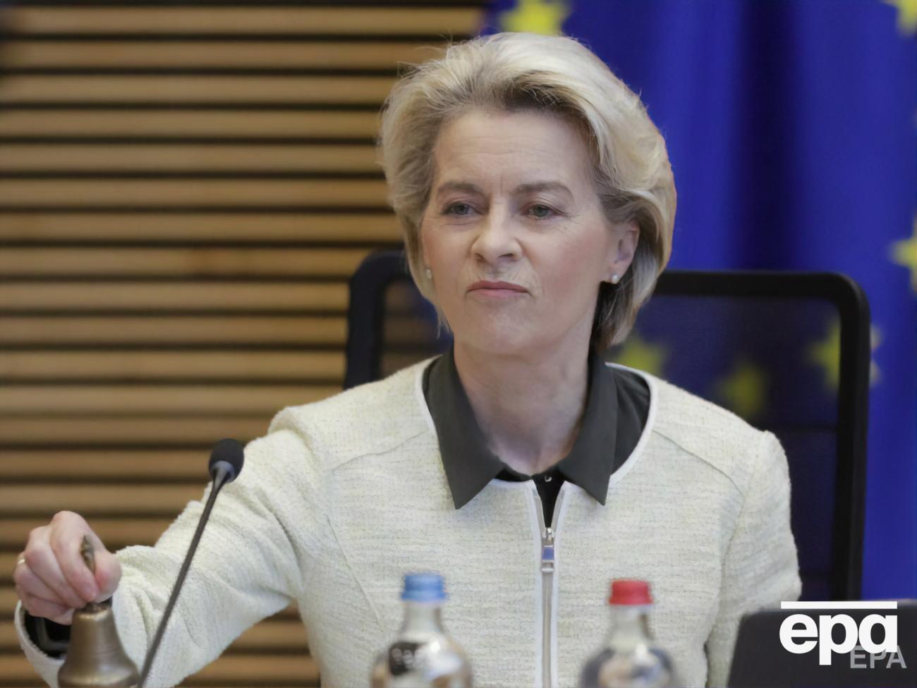 Фон дер Ляєн: Путін намагається підпорядкувати собі дружню європейську країну. Він намагається силою перемалювати карту Європи. Він має зазнати невдачі, і він її зазнає