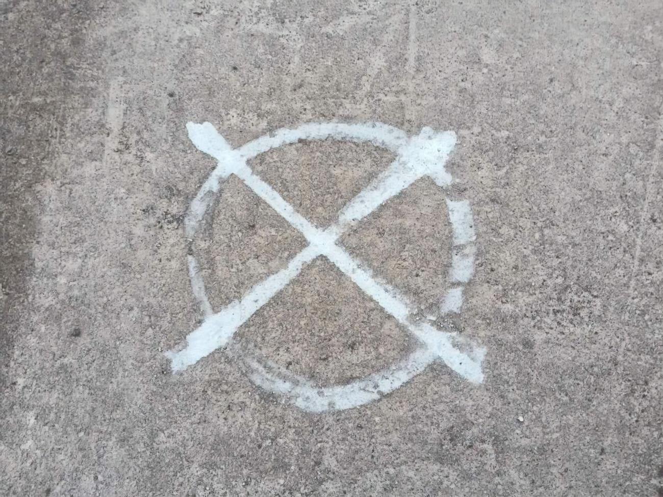 Граждан Украины призывали уничтожать метки, которые оставляют оккупанты