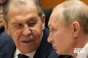 ЄС заморозив активи Лаврова та Путіна