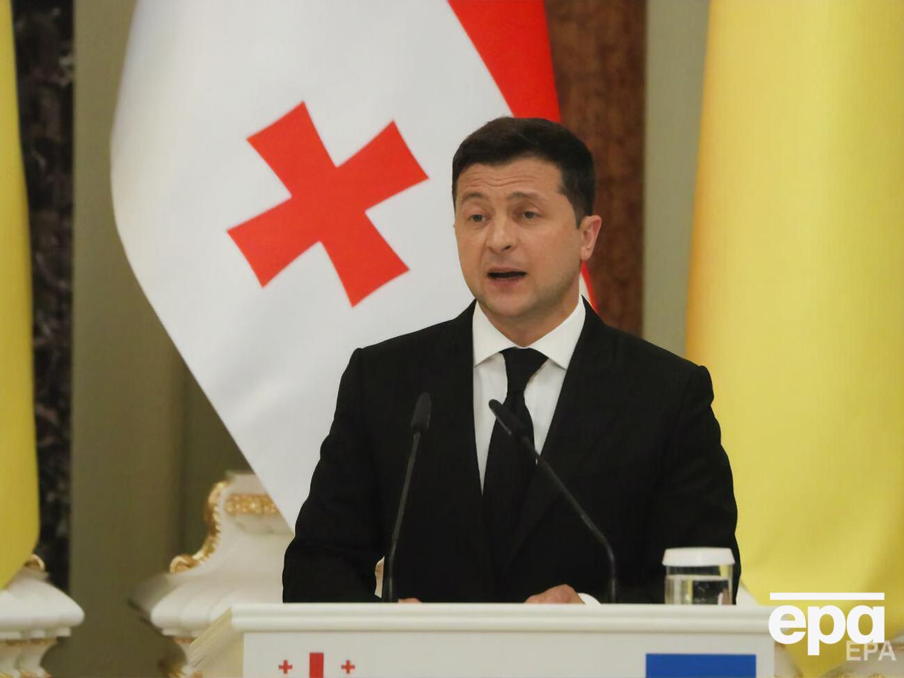 Зеленский назвал грузинский народ "невероятным"