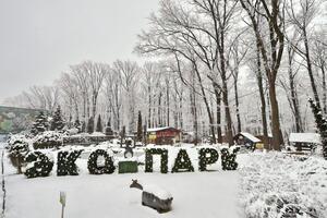 Экопарк был основан в 2011 году, в нем содержится более 2 тыс. животных