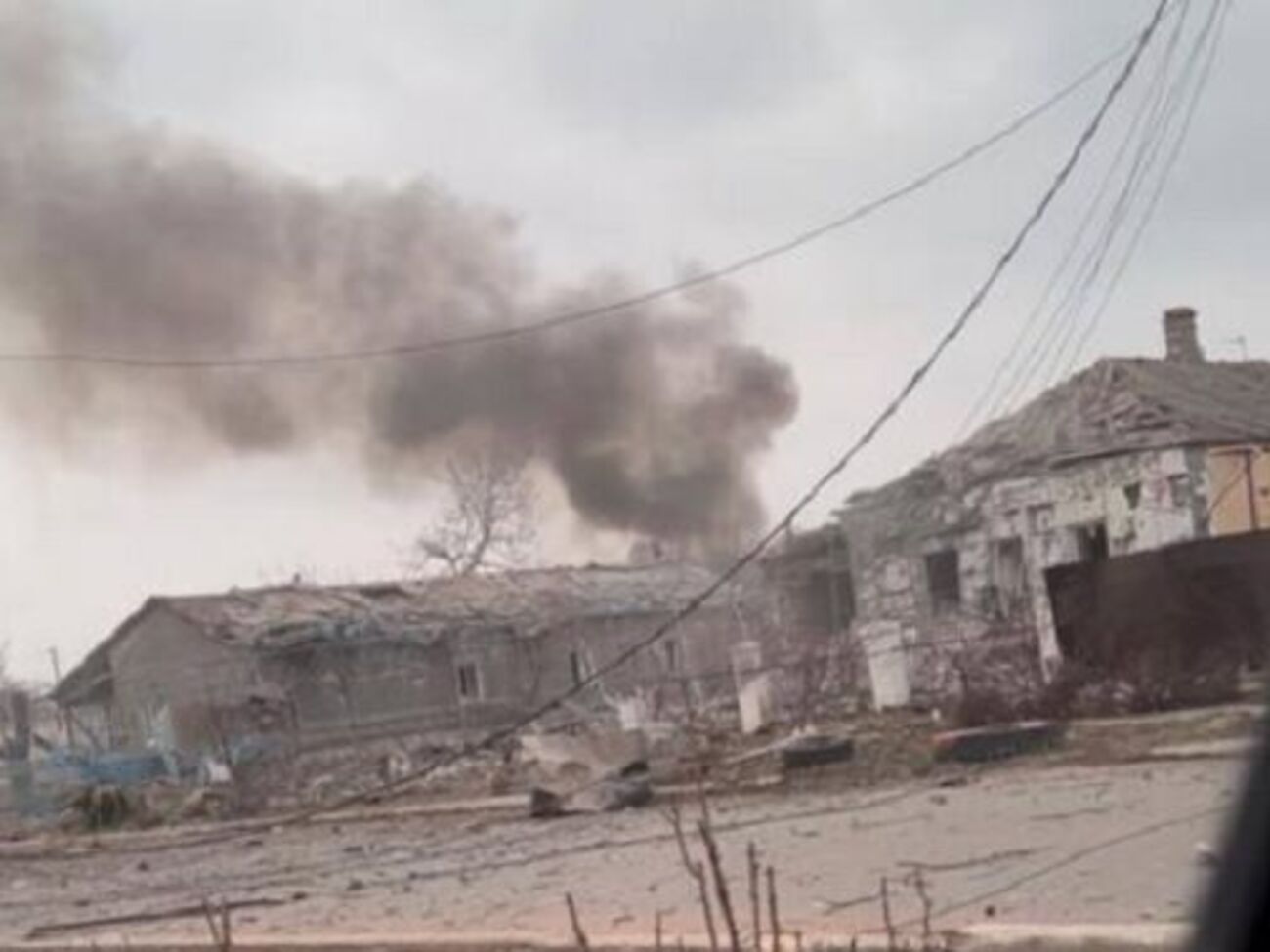 Геращенко показал фото пострадавшего поселка