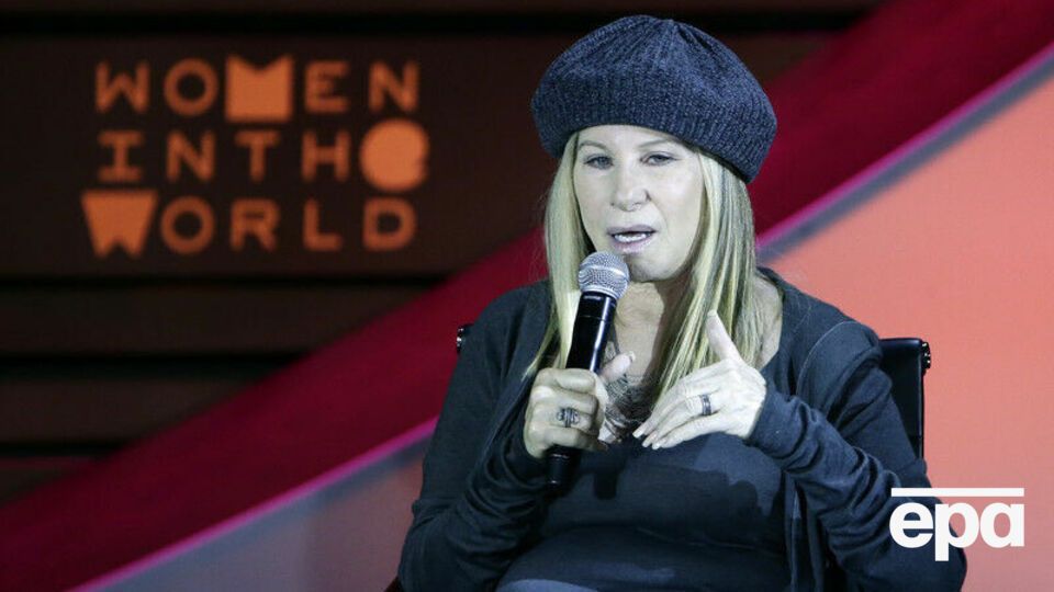 Барбра Стрейзанд: Моє серце розривається за мужніх людей, котрі борються із цим російським вторгненням