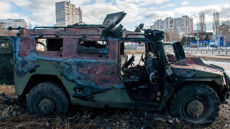 Протягом чотирьох днів від початку вторгнення знищено майже 150 російських танків і понад 700 бойових броньованих машин
