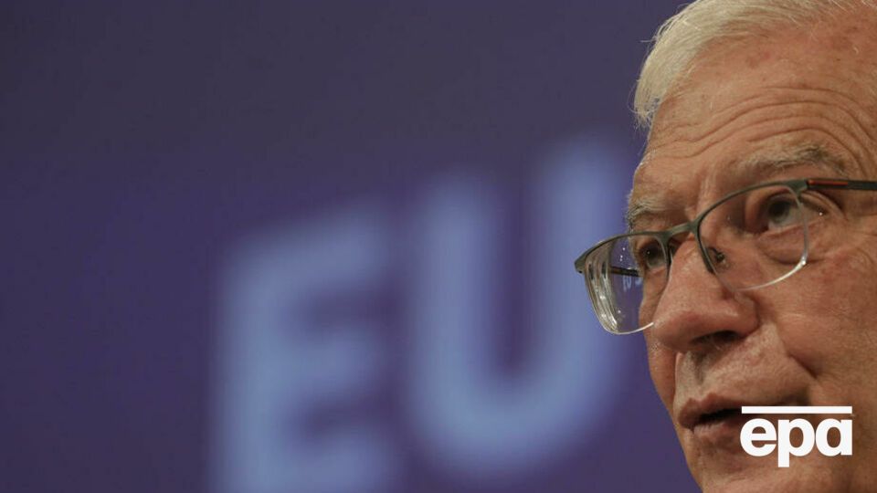 Боррель: Ми вирішили надати летальну зброю, летальну допомогу українській армії. Ми робимо це вперше в історії