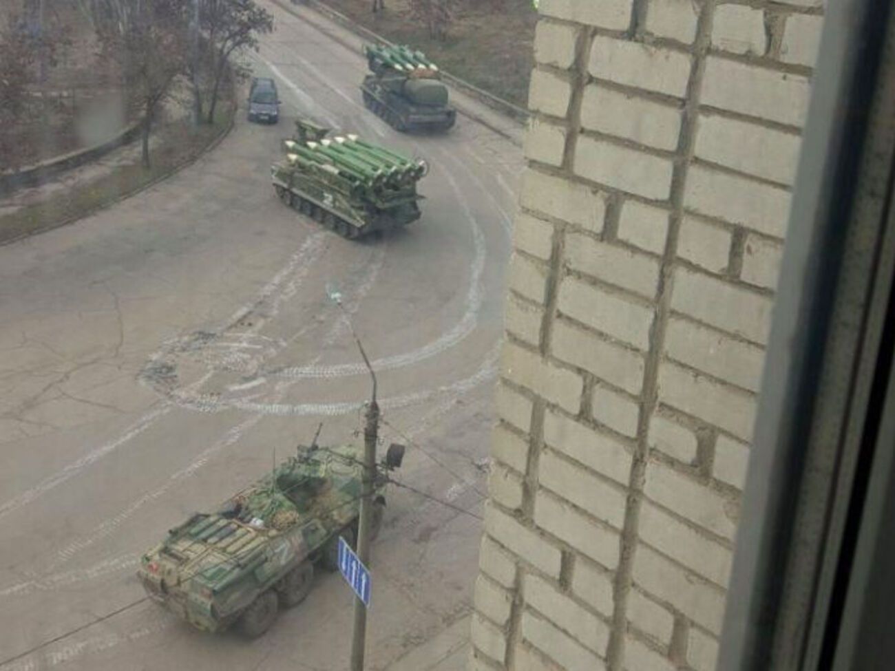 Окупаційні війська в'їхали до Бердянська 27 лютого