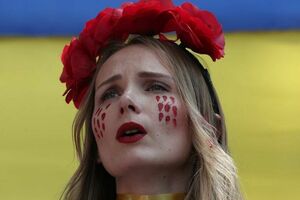 "Путин – х...йло", "Российские матери, позовите сыновей домой". По всему миру продолжаются массовые акции в поддержку Украины. Фоторепортаж