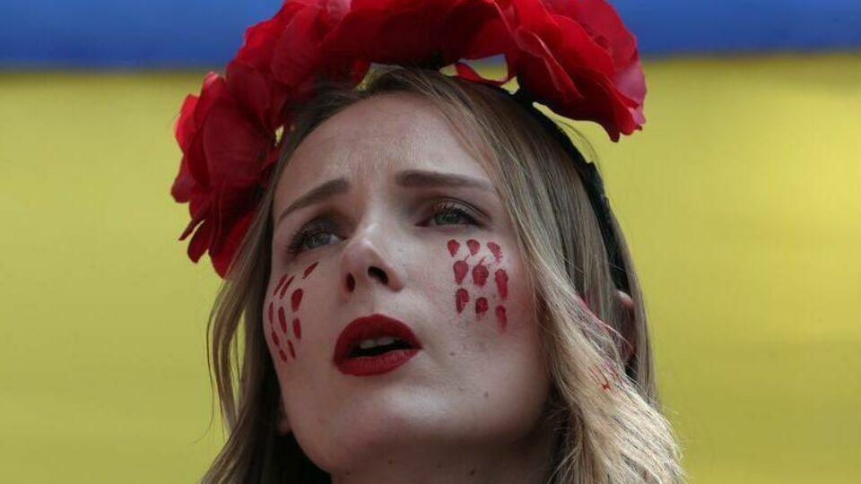 "Путін – х...йло", "Російські матері, покличте синів додому". В усьому світі продовжуються масові акції на підтримку України. Фоторепортаж