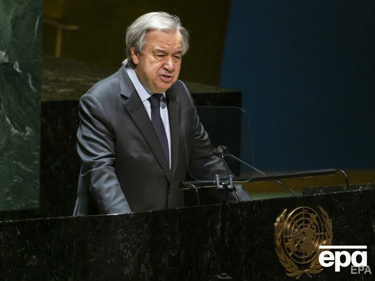 Гутерриш: Боевые действия&nbsp;бушуют по всей Украине в воздухе, на земле и на море