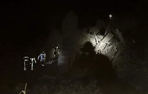 У Василькові внаслідок атаки сталася пожежа