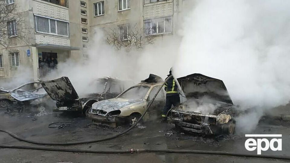 Харьков подвергся сегодня обстрелу из реактивной артиллерии