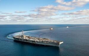 Авіаносна ударна група, у яку входить USS Harry S. Truman, уперше після холодної війни перебуває під командуванням НАТО