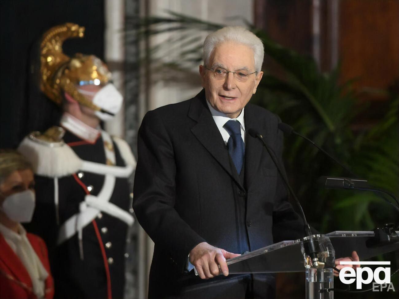 Маттарелла:&nbsp;Мы должны призвать наших друзей и союзников, чтобы демонстрация силы уступила место взаимопониманию