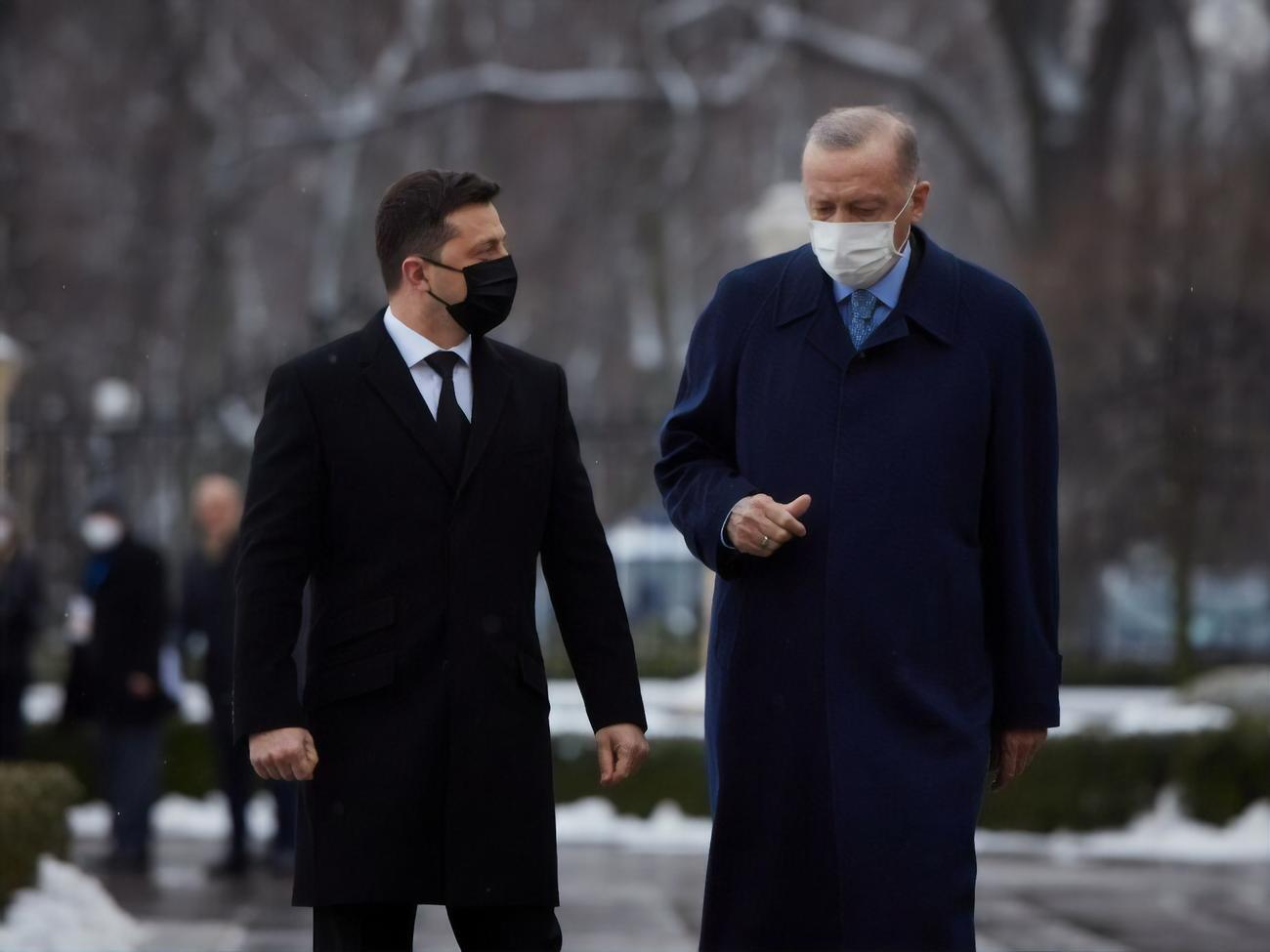 Зеленський та Ердоган зустрілися у Києві 3 лютого