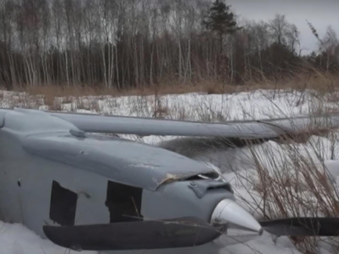 Белорусский телеканал показал беспилотник