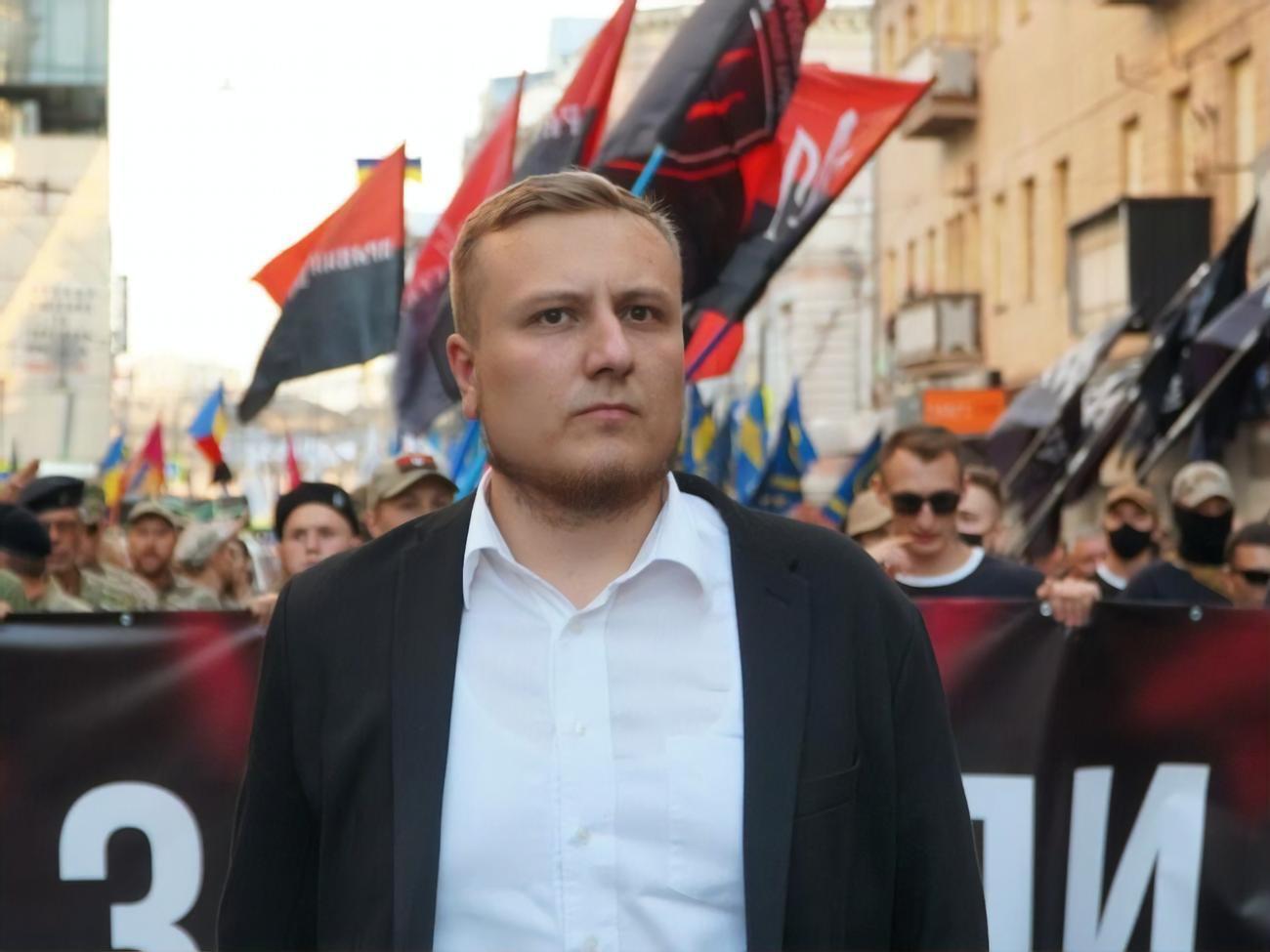 Один з організаторів маршу Костянтин Немічев: Кожен із нас розуміє, що у випадку найгіршому захищатиме свій дім, своє майбутнє та свою країну