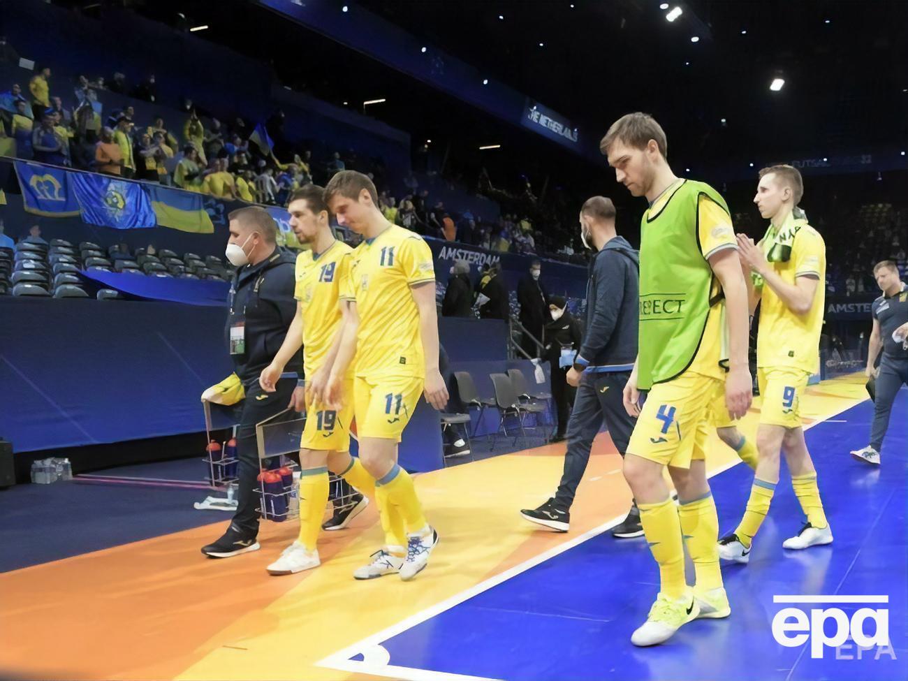 Зеленский поблагодарил сборную Украины по футзалу "за характер и классную игру"