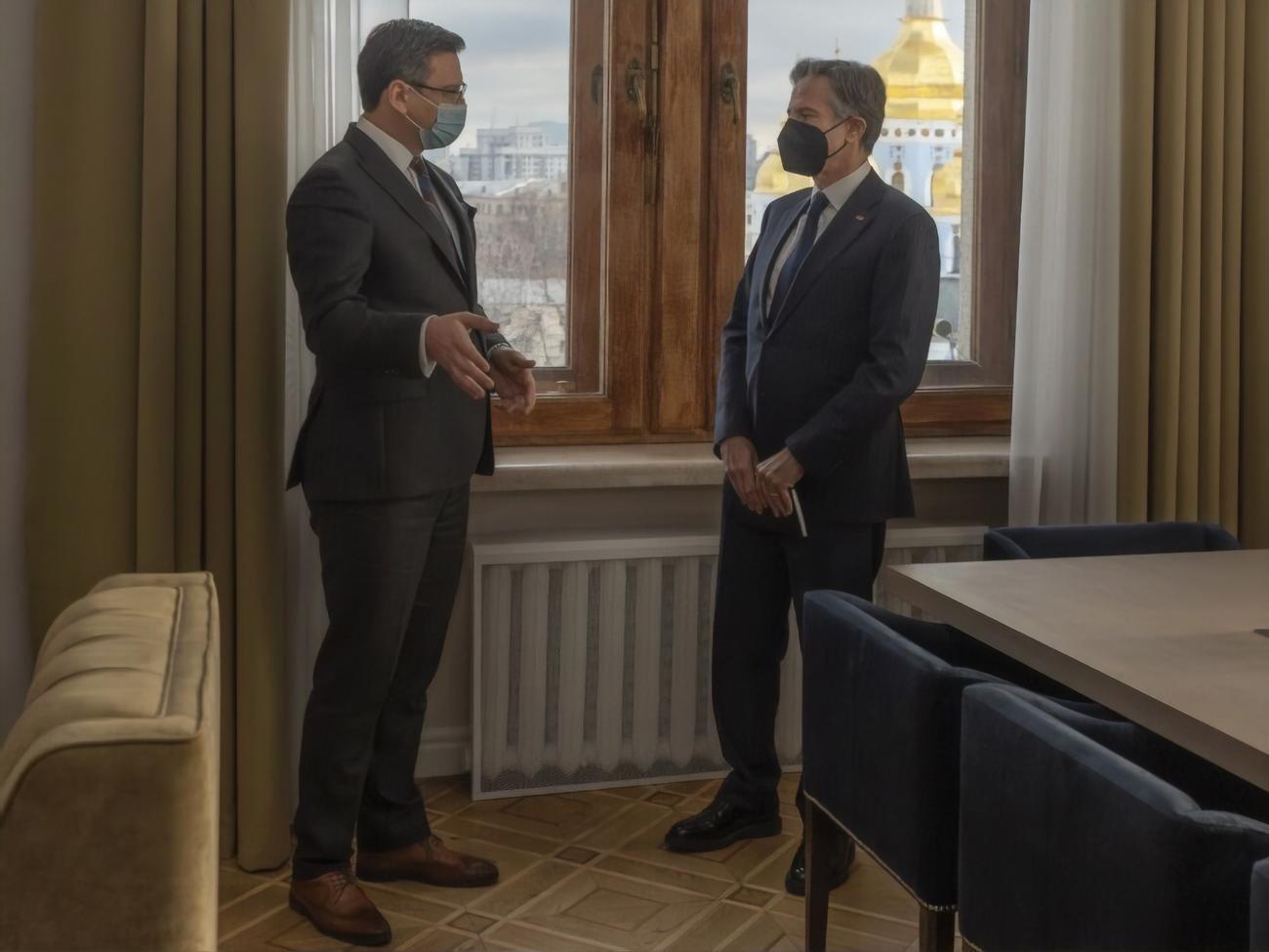 Кулеба и Блинкен&nbsp;выразили надежду, что РФ продемонстрирует конструктивную позицию в следующих раундах переговоров по Донбассу