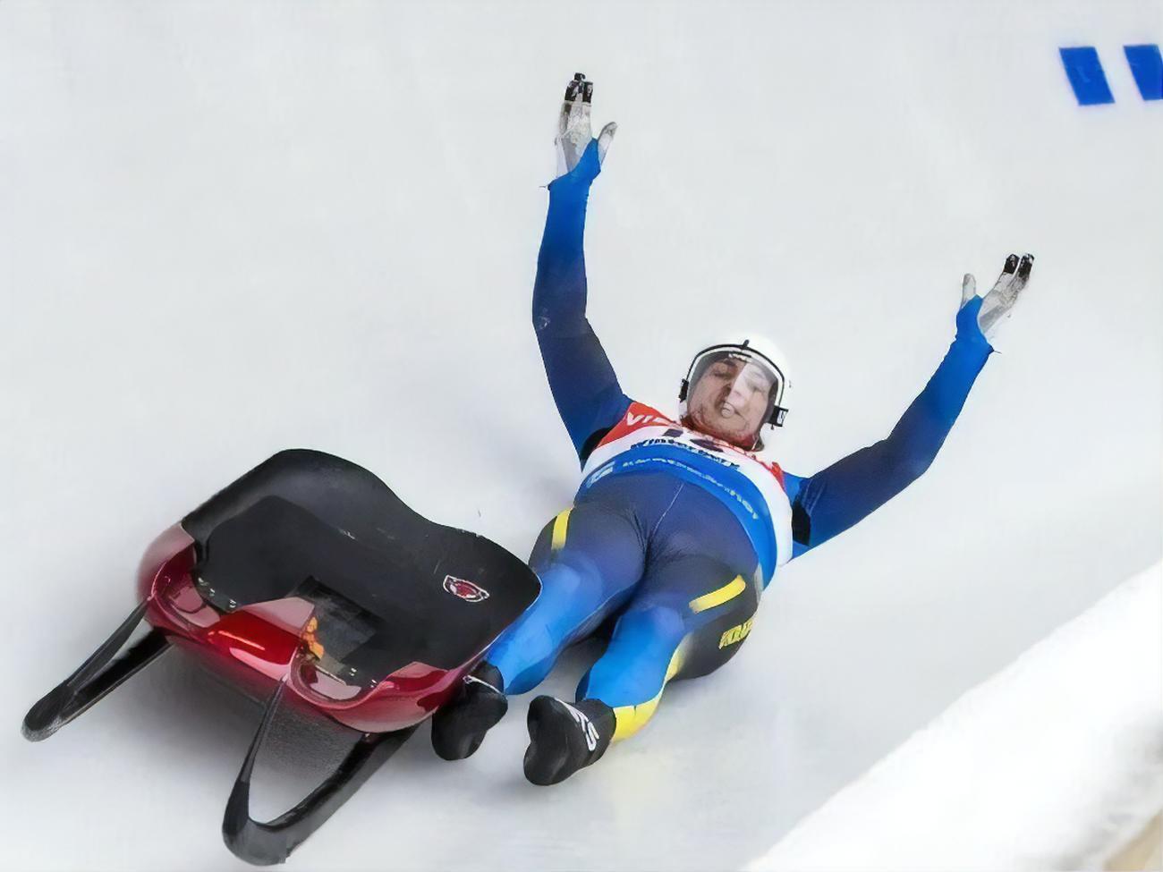 Для украинских саночников Олимпиада в Пекине началась неудачно