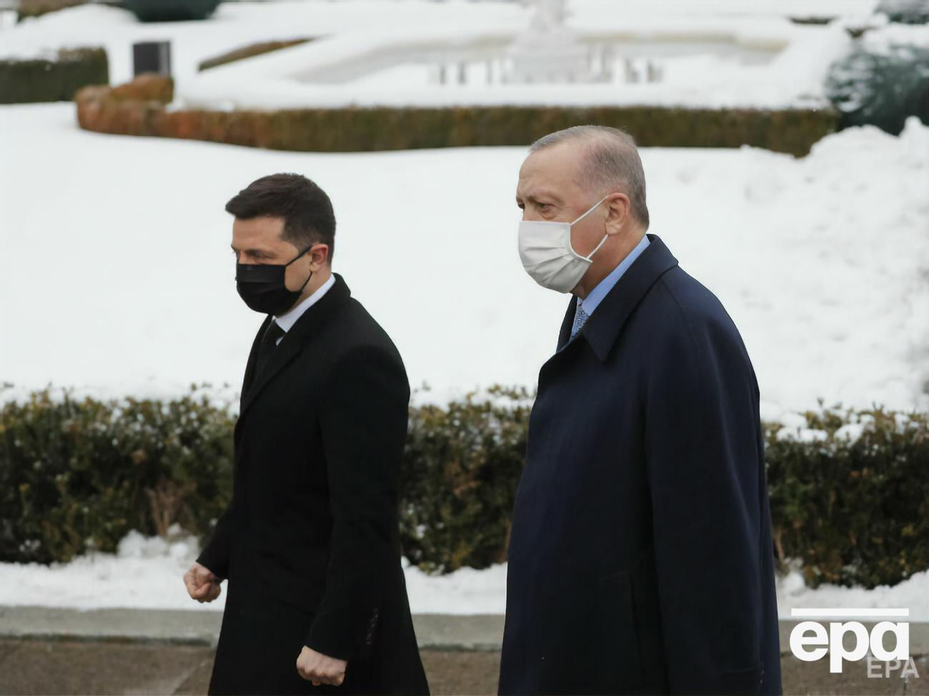 Зеленський зустрічався з Ердоганом 3 лютого