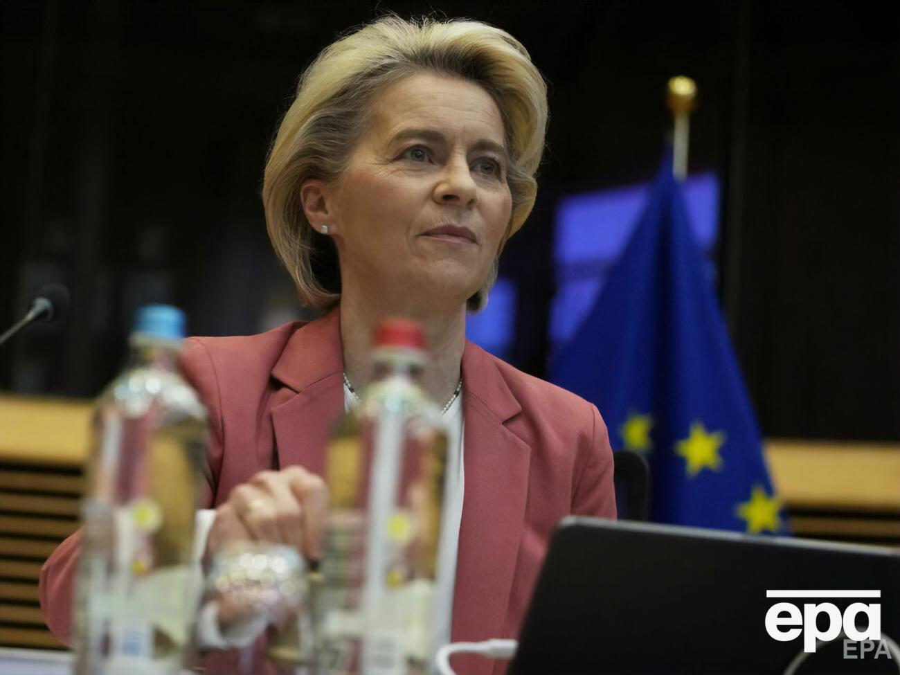 Фон дер Ляйен&nbsp;сообщила о "тесной координации подготовки и реагирования на наращивание Россией военных сил