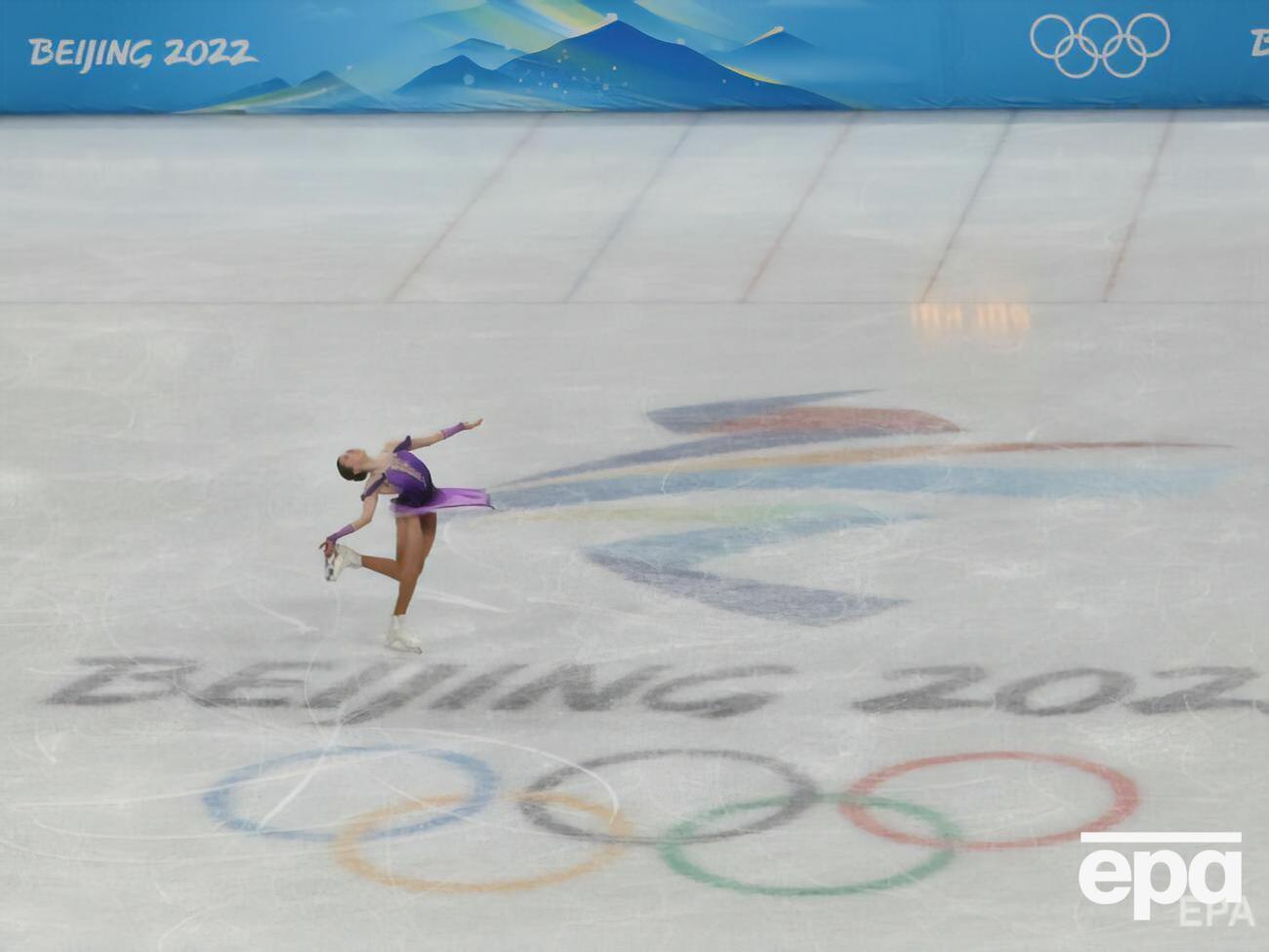 В короткой программе командного турнира Валиева заняла первое место