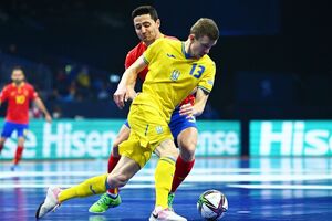 Сборная Украины уступила сборной Испании в матче за третье место