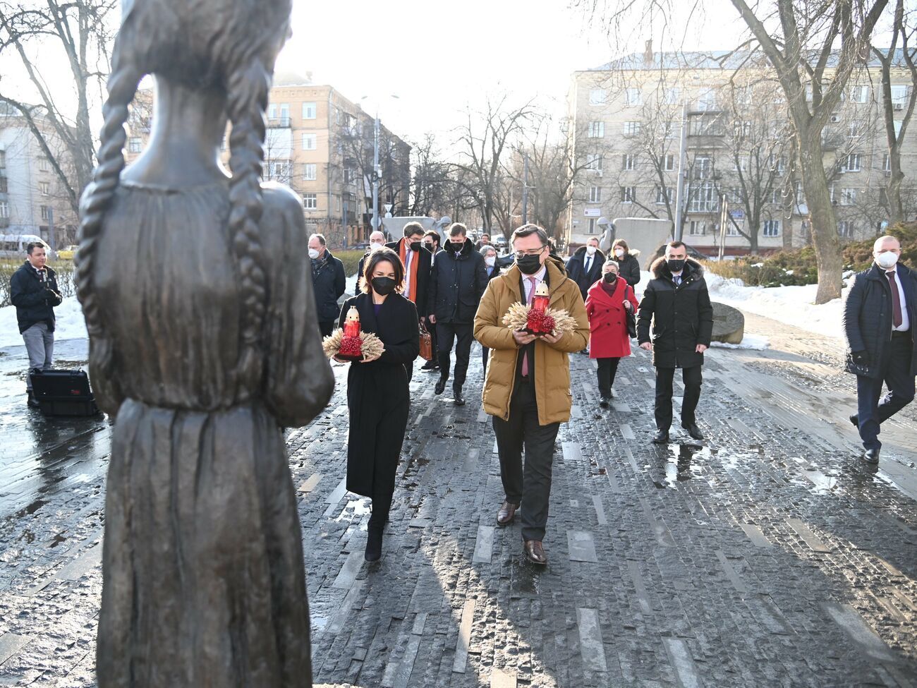 Бербок и Кулеба встретились в Киеве 7 февраля