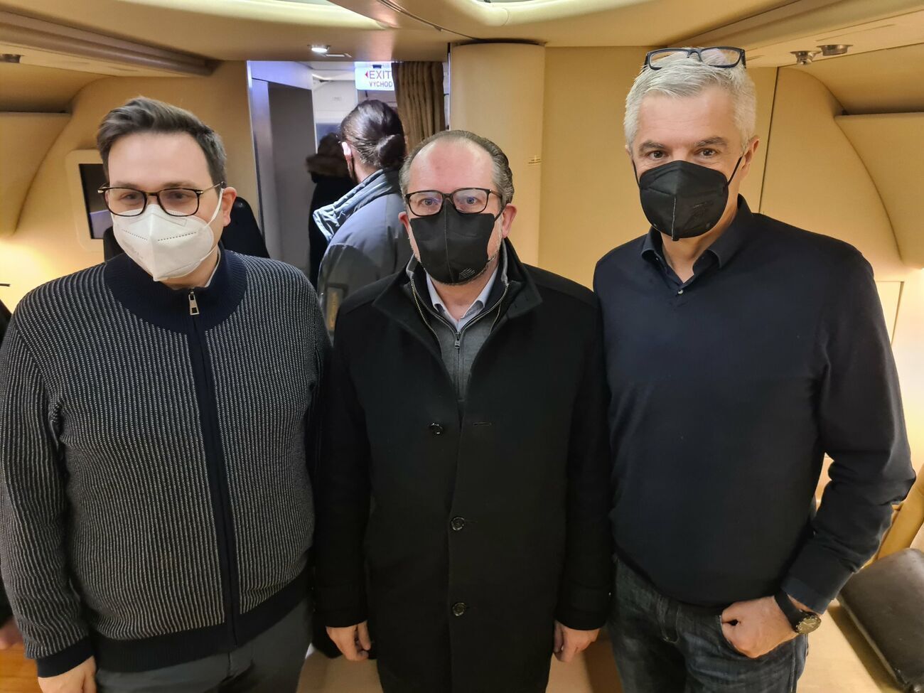 Визит Липавского, Шалленберга и Корчка в Украину &ndash; первый в истории глав МИД стран славковского формата, отметили в украинском внешнеполитическом ведомстве