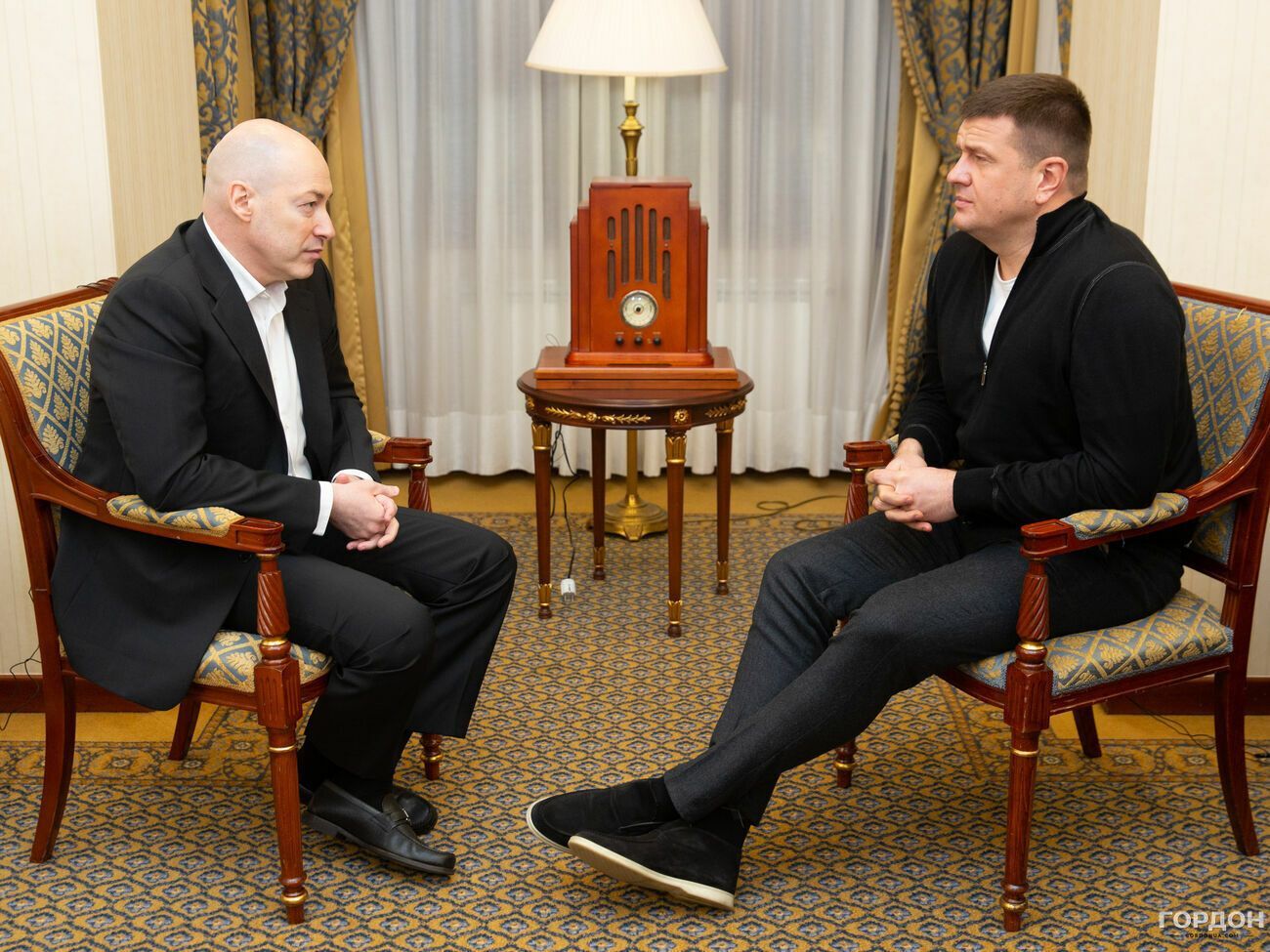 Гордон записав інтерв'ю з Бурбою, яке тривало дві з половиною години