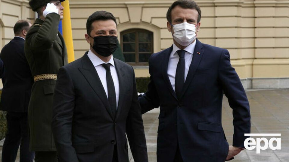 Зеленский и Макрон встречались несколько раз, но в Украину нынешний президент Франции приезжает впервые