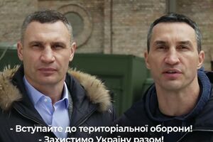 "Защитим Украину вместе!" – призвали сограждан братья Кличко