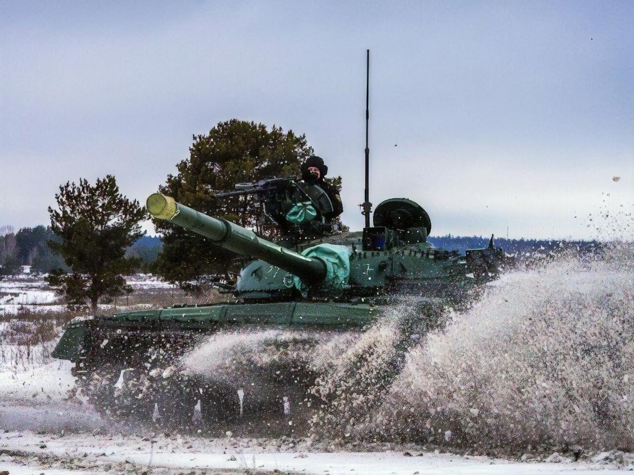Танк Т-64БВ оснастили системами связи и навигации, отвечающими стандартам НАТО
