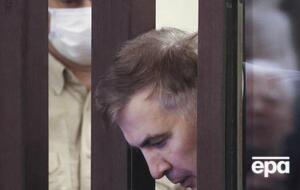 В начале заседания Михаил Саакашвили развернул украинский флаг