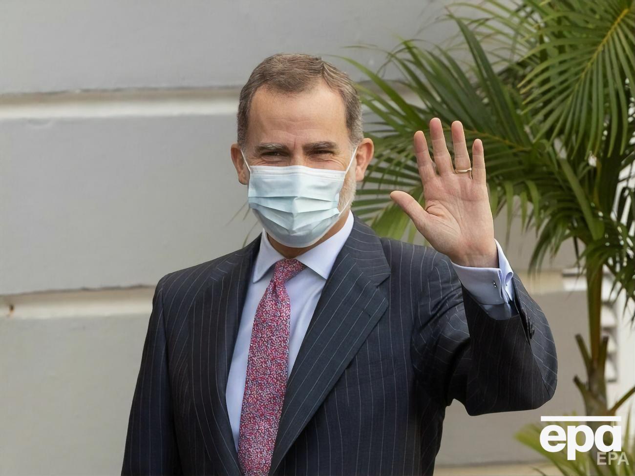 Король Іспанії здав тест на COVID-19 уранці 9 лютого