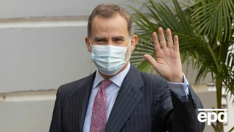 Король Іспанії здав тест на COVID-19 уранці 9 лютого