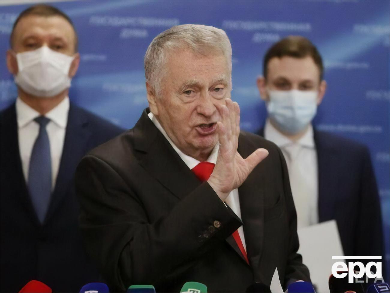 Жириновський: Рівень антитіл поступово знижується, потрібно було посилення захисту організму