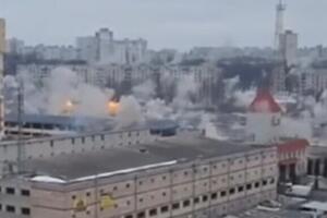 Из-за повреждения подстанции в ряде районов Харькова нет электричества
