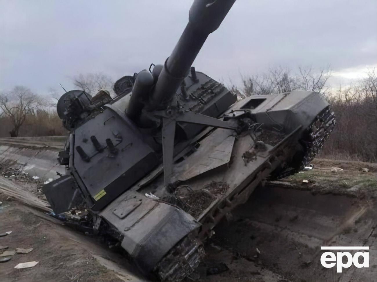 Українські військовослужбовці підбили п'ять танків супротивника під Києвом