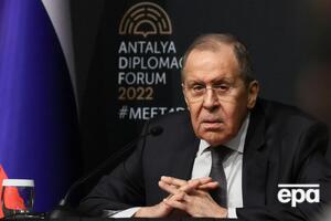 Путин "никогда не отказывается от контактов", сказал Лавров (на фото)